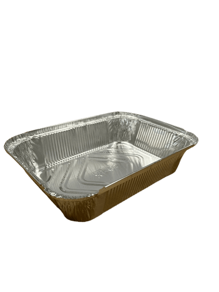 Aluminium bak met deksel 2000cc 100st