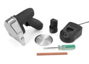 Elektrisch kebabmes draadloos 80W