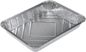 Aluminium schaal 1-vak 100st