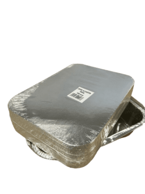 Aluminium bak met deksel 2000cc 100st