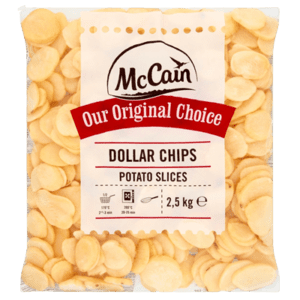 McCain Dollar Chips schijfjes 4x2,5kg