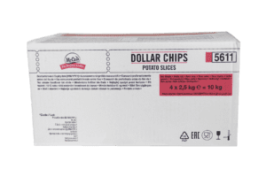 McCain Dollar Chips schijfjes 4x2,5kg