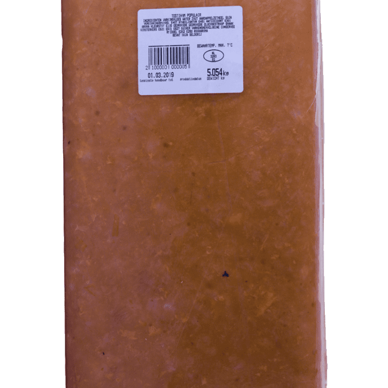 Schouderham blok ongeveer 5kg prijs per kg