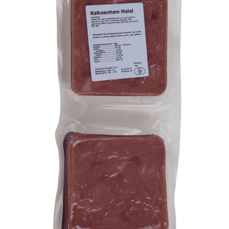 Kalkoenham gesneden 1kg