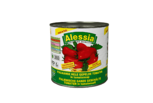 Bessee_artikelnr_3358 Gepelde tomaten Alessia 2,5kg