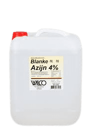 Blanke azijn 4% 10l