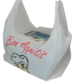 Pizzatas 40x30x60cm 500st