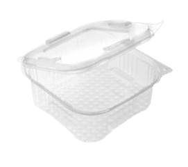 Saladebak met vaste deksel 250cc 150st