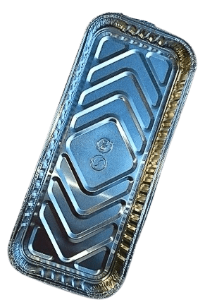 Spareribsschaal aluminium 100st