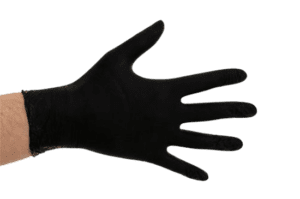 Nitril handschoen zwart (L)100st