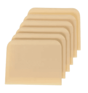 Bessee_artikelnr_7113 Deegschraper PP 120x96mm 6st