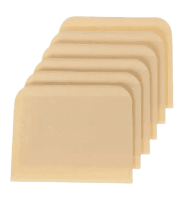 Bessee_artikelnr_7113 Deegschraper PP 120x96mm 6st