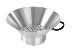 Frituurvergiet aluminium 400x170mm