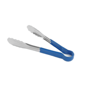 Serveertang RVS 250mm diverse kleuren Blauw