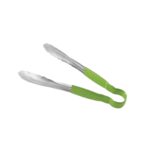 Bessee_artikelnr_7405 Serveertang RVS 250mm diverse kleuren Groen