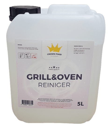 Bessee_artikelnr_7500 Grill- en ovenreiniger Crown Food 5l