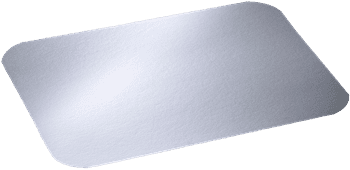 Aluminium/papier deksel 670cc 100st