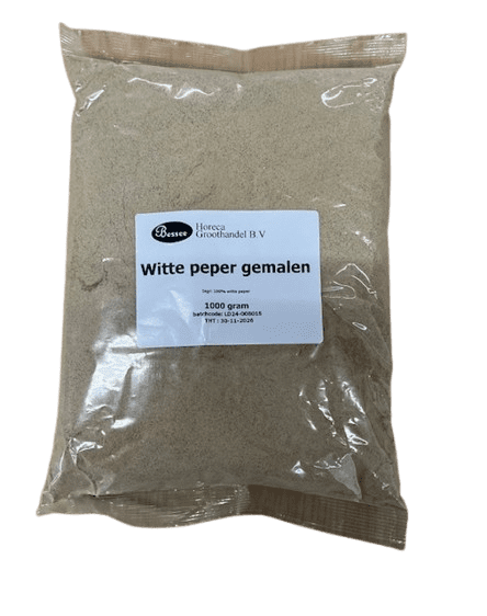 Witte peper gemalen 1kg