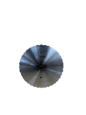 Snijmes gekarteld 100mm