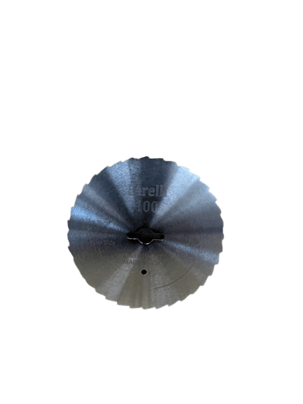 Snijmes gekarteld 100mm