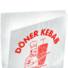 Doner kebab Zakjes 16x16cm 4 doosjes in een pak