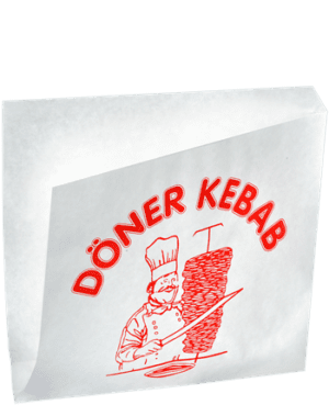 Doner kebab Zakjes 16x16cm 4 doosjes in een pak