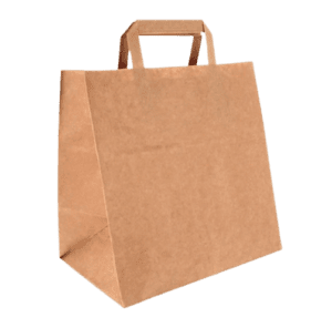 Papieren tas bruin (26x17x27cm) 250st