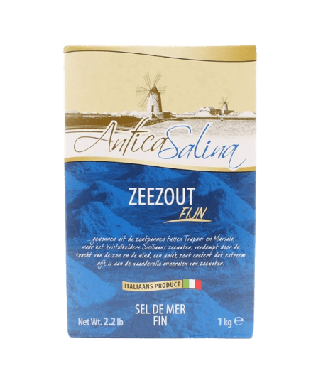 Zeezout fijn (blauw) 12x1kg