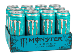 Monster Ultra Fiesta Mango (blauw) 12x500ml