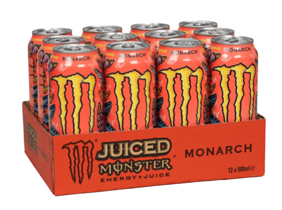 Monster Monarch (oranje) 12x500ml