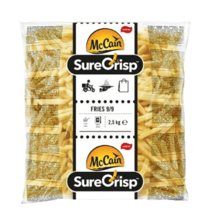 McCain SureCrisp (9x9) 5x2,5kg