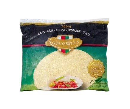 Bessee_artnr_2217 Parmesan fijn gemalen Giovannies 1kg