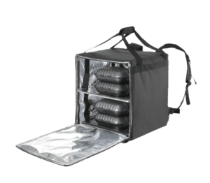 Bessee_artnr_b01 Voedsel bezorgrugtas geïsoleerd 410x410x490mm